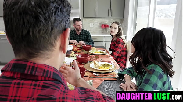 Part 1 of Best Friends Stepdads Team up And Put on A Nice Dinner for Their Daughters – Daughterlust