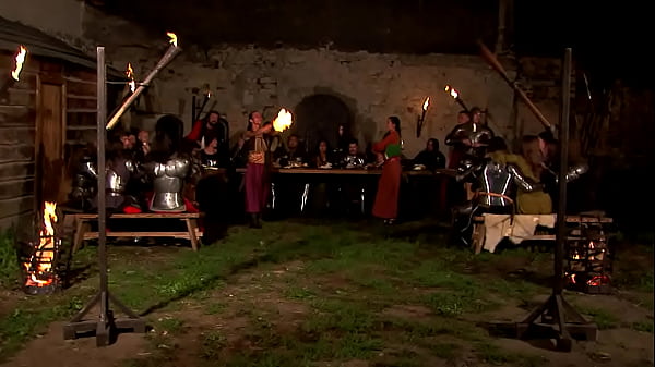 Linda Leggins, Lily Cross And Janet Joy Have A Royal Orgy