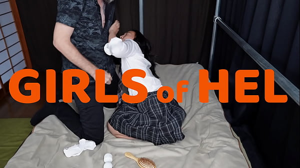 Girls of Hel real homemade video ft. Zaya ofHel – fingered, spanked, and made to cum