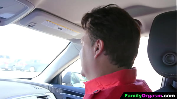 FamilyOrgasm – Stepdaughters Compesate their Stepdads After Crashing the Car