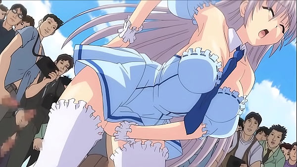 Masturbating in Public while people Watch Me – Hentai