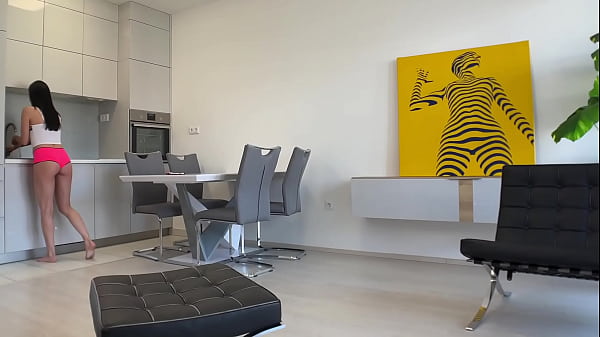 BIG COCK IN MY MOUTH HARD – 18yo Petite Brunette Latina Natural Tits Slut Gets Sloppy Blowjob Deepthroat Cowgirl Riding Doggy Style