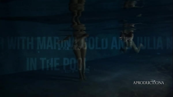 Night manager with Marina Gold and Julia North in the pool