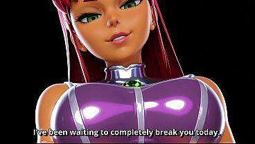 Starfire Destroys Your Boypussy Without Mercy HFO Training & CEI